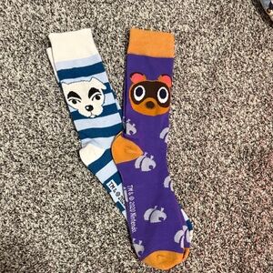 NWOT Animal Crossing Character Socks Set